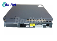 LAN Base 24 Port Cisco POE Switch 370W 2 X 10G SFP+ WS-C2960X-24PD-L Rack Mountable