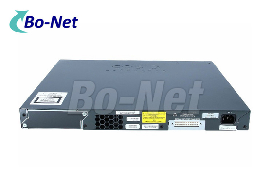 LAN Base 24 Port Cisco POE Switch 370W 2 X 10G SFP+ WS-C2960X-24PD-L Rack Mountable